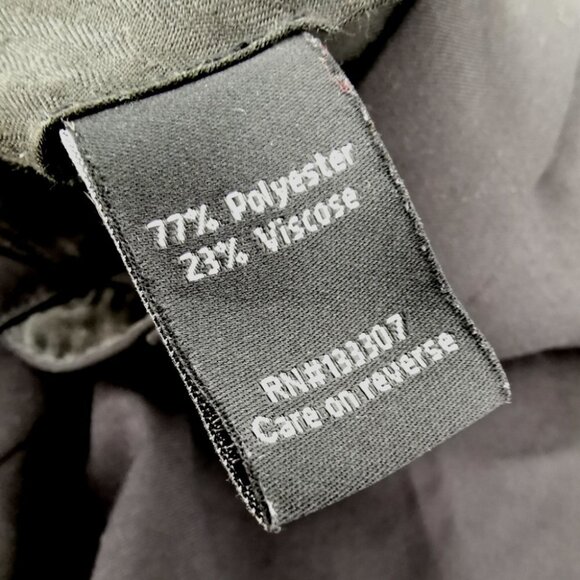 Apt 9 Men's 34 x 32 Modern Fit Black Dress Pants - Picture 7 of 13